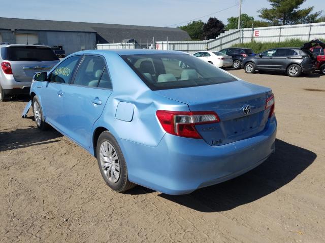 Photo 3 from auction – 2013 TOYOTA CAMRY HYBR with VIN 4T1BD1FK7DU092178
