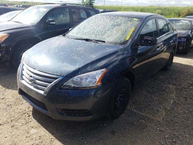 Photo 2 from auction – 2014 NISSAN SENTRA S with VIN 3N1AB7AP2EL686851