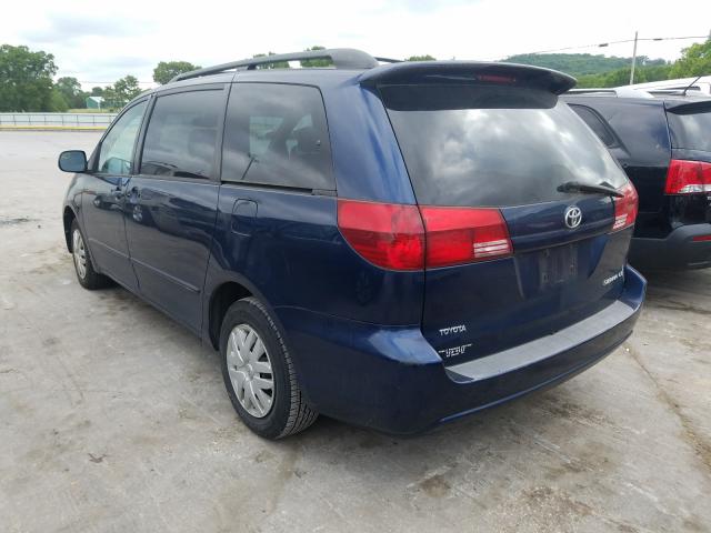 Photo 3 from auction – 2005 TOYOTA SIENNA CE with VIN 5TDZA23C45S223605