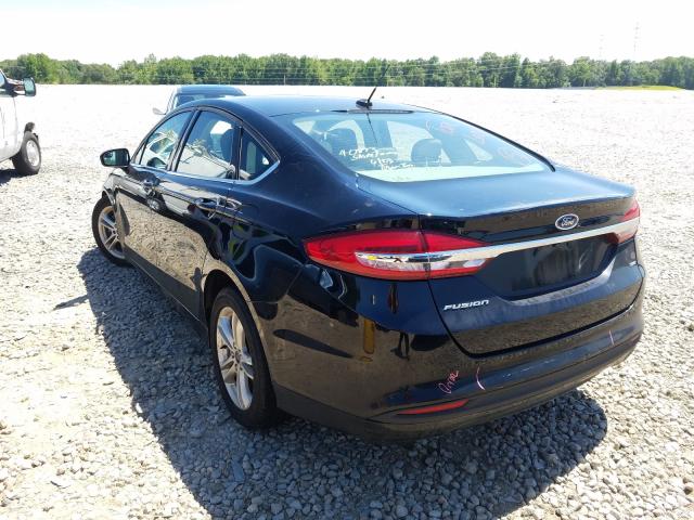 Photo 3 from auction – 2018 FORD FUSION SE with VIN 3FA6P0H73JR129459