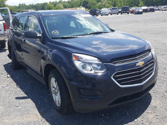 CHEVROLET EQUINOX LS 2016 with VIN 2GNFLEEK9G6167037 - Photo from auction