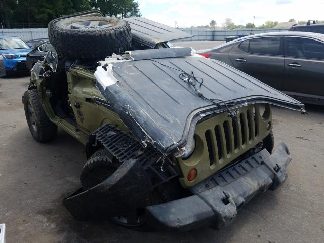 Photo 1 from auction – 2013 JEEP WRANGLER S with VIN 1C4AJWAG0DL599602