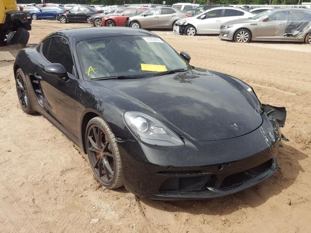PORSCHE CAYMAN S 2018 with VIN WP0AB2A83JK278637 - Photo from auction