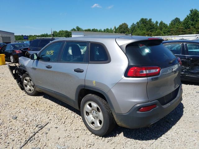 Photo 3 from auction – 2015 JEEP CHEROKEE S with VIN 1C4PJLAB2FW790517