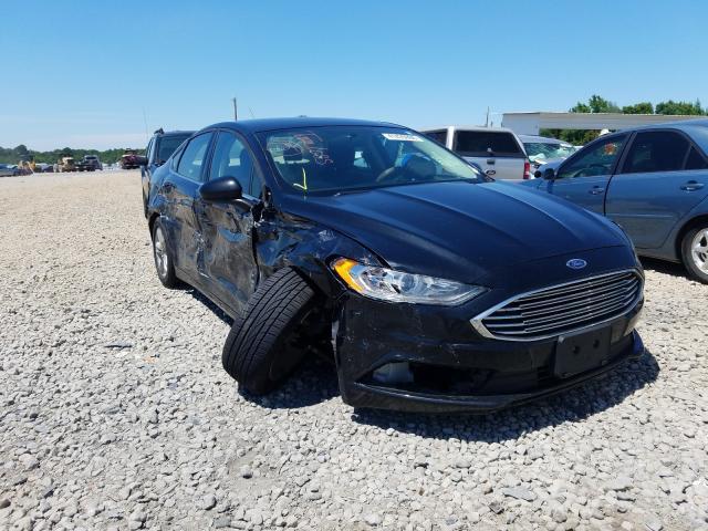 FORD FUSION SE 2018 with VIN 3FA6P0H73JR129459 - Photo from auction