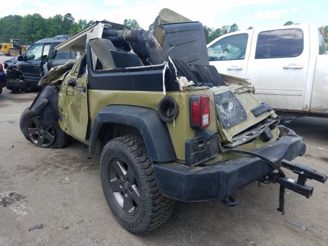 Photo 3 from auction – 2013 JEEP WRANGLER S with VIN 1C4AJWAG0DL599602