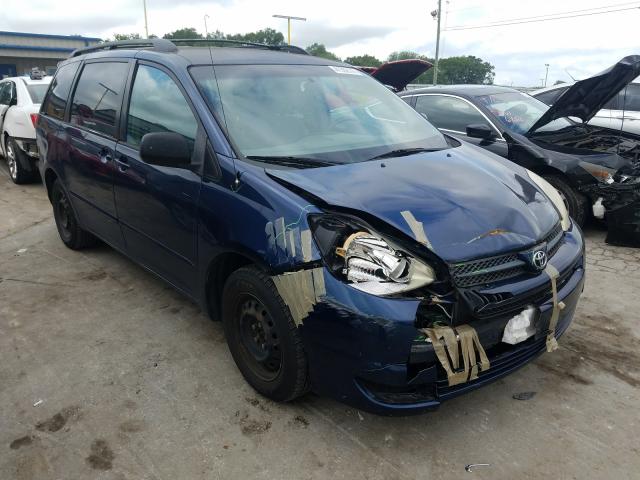 TOYOTA SIENNA CE 2005 with VIN 5TDZA23C45S223605 - Photo from auction