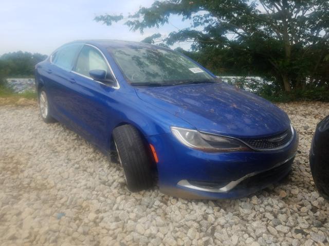 CHRYSLER 200 LIMITE 2015 with VIN 1C3CCCAB4FN679258 - Photo from auction