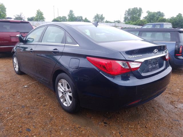 Photo 3 from auction – 2013 HYUNDAI SONATA GLS with VIN 5NPEB4AC7DH670539