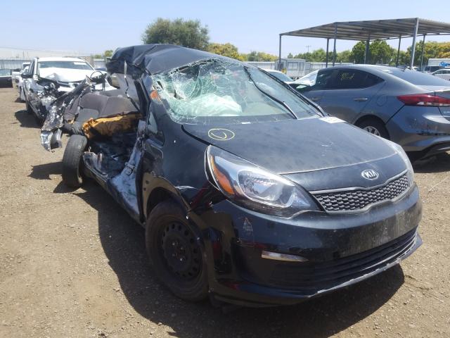 KIA RIO LX 2017 with VIN KNADM4A30H6036802 - Photo from auction