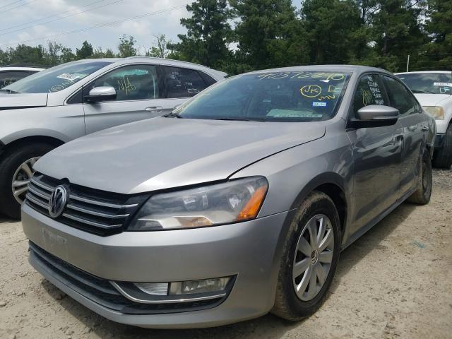 Photo 2 from auction – 2013 VOLKSWAGEN PASSAT with VIN 1VWAP7A39DC106689