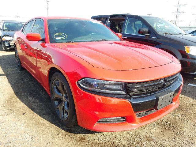 DODGE CHARGER SX 2015 with VIN 2C3CDXHG5FH866992 - Photo from auction