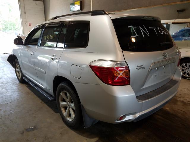 Photo 3 from auction – 2008 TOYOTA HIGHLANDER with VIN JTEDS41A682037303