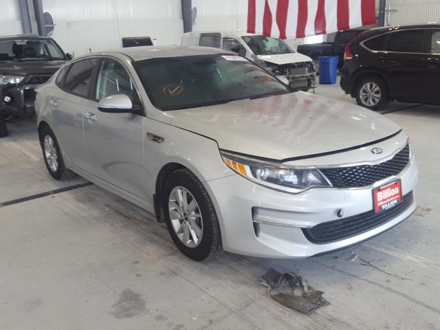 KIA OPTIMA LX 2017 with VIN KNAGT4L34H5162812 - Photo from auction