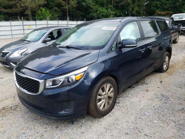 Photo 2 from auction – 2017 KIA SEDONA LX with VIN KNDMB5C10H6236394