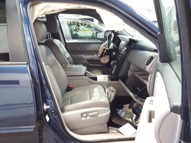 Photo 5 from auction – 2009 HONDA PILOT EXL with VIN 5FNYF48579B031866