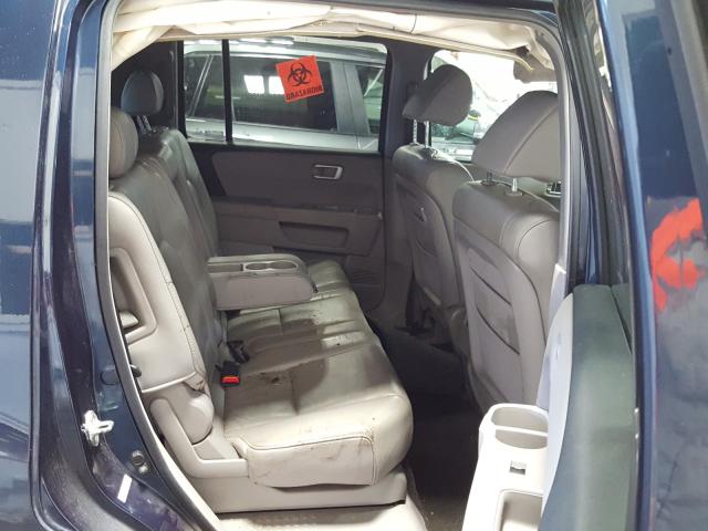 Photo 6 from auction – 2009 HONDA PILOT EXL with VIN 5FNYF48579B031866