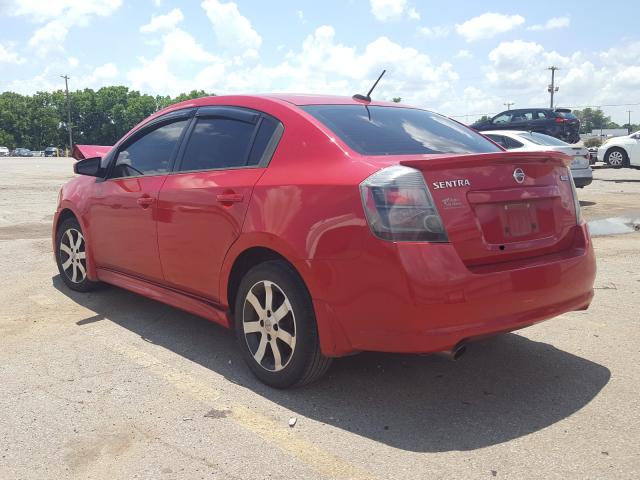 Photo 3 from auction – 2012 NISSAN SENTRA 2.0 with VIN 3N1AB6AP5CL647372