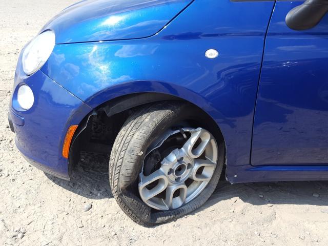 Photo 9 from auction – 2012 FIAT 500 POP with VIN 3C3CFFAR4CT264958