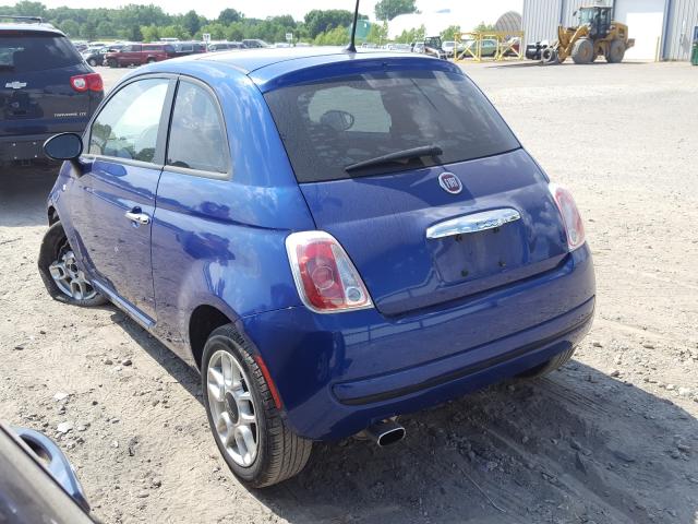 Photo 3 from auction – 2012 FIAT 500 POP with VIN 3C3CFFAR4CT264958