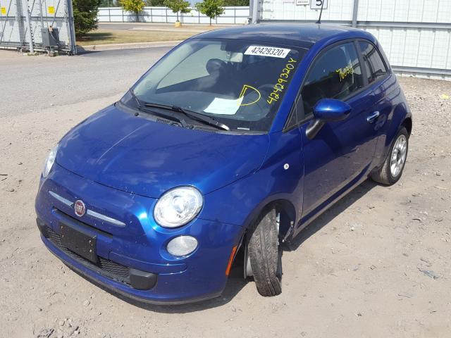 Photo 2 from auction – 2012 FIAT 500 POP with VIN 3C3CFFAR4CT264958