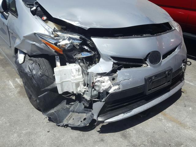 Photo 9 from auction – 2015 TOYOTA PRIUS with VIN JTDKN3DUXF0428143