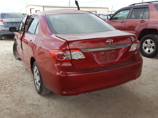 Photo 3 from auction – 2012 TOYOTA COROLLA BA with VIN 5YFBU4EE0CP061027