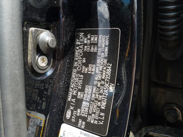 Photo 10 from auction – 2012 KIA SOUL with VIN KNDJT2A59C7358842