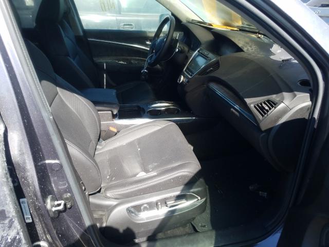 Photo 5 from auction – 2019 ACURA MDX with VIN 5J8YD3H57KL003490