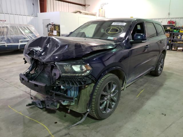 Photo 2 from auction – 2017 DODGE DURANGO GT with VIN 1C4RDJDGXHC921337