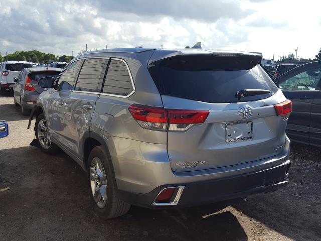Photo 3 from auction – 2019 TOYOTA HIGHLANDER with VIN 5TDYZRFH9KS328611