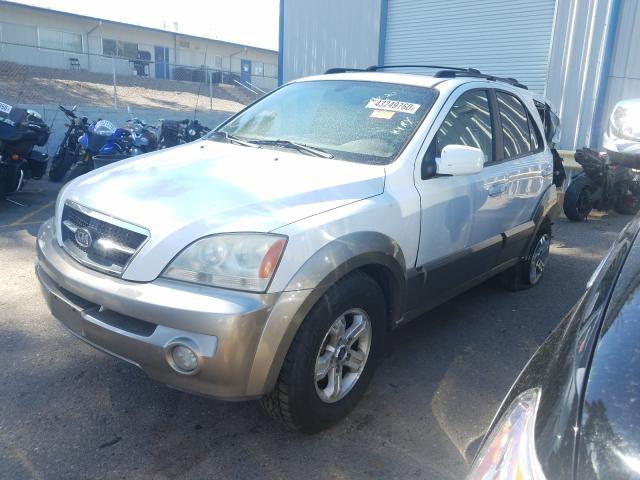 Photo 2 from auction – 2003 KIA SORENTO EX with VIN KNDJD733935125710