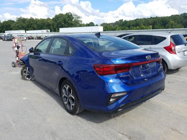 Photo 3 from auction – 2019 KIA FORTE FE with VIN 3KPF24AD7KE125813
