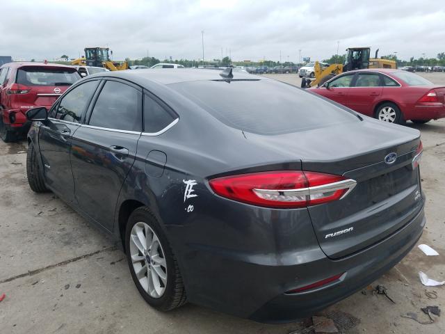 Photo 3 from auction – 2019 FORD FUSION SE with VIN 3FA6P0LU5KR105890