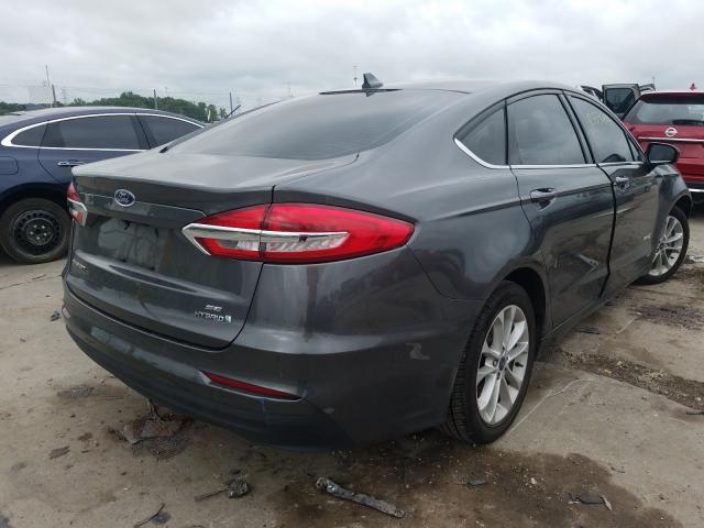 Photo 4 from auction – 2019 FORD FUSION SE with VIN 3FA6P0LU5KR105890