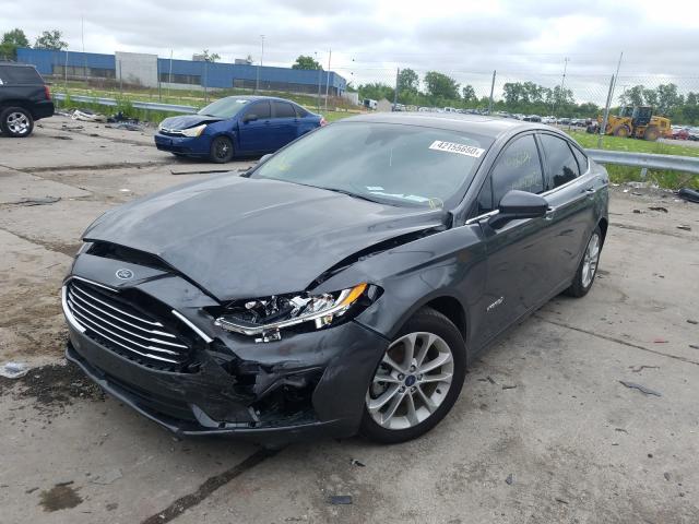 Photo 2 from auction – 2019 FORD FUSION SE with VIN 3FA6P0LU5KR105890