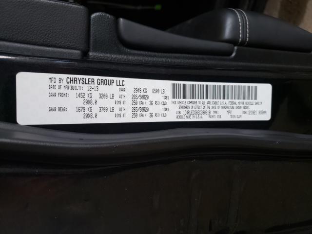 Photo 10 from auction – 2014 JEEP GRAND CHER with VIN 1C4RJECG6EC380218