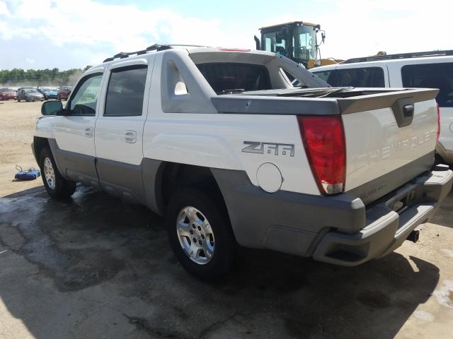 Photo 3 from auction – 2002 CHEVROLET AVALANCHE with VIN 3GNEC13TX2G300563