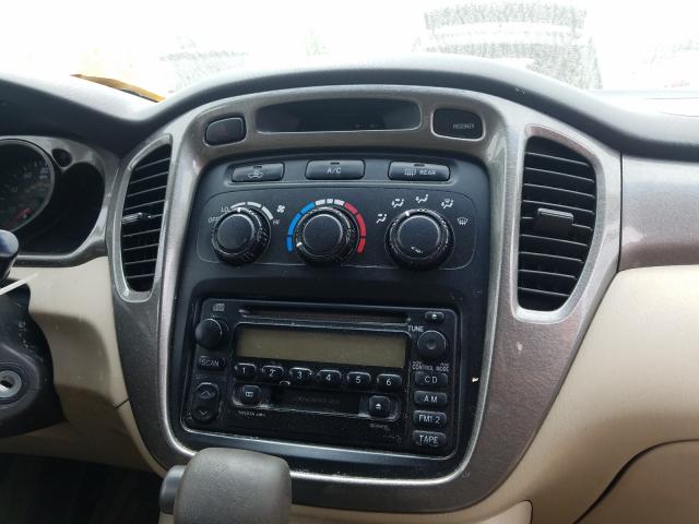 Photo 9 from auction – 2001 TOYOTA HIGHLANDER with VIN JTEHD21A110001312