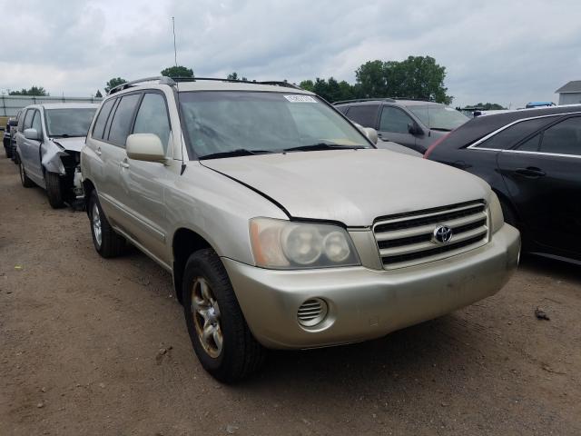 TOYOTA HIGHLANDER 2001 with VIN JTEHD21A110001312 - Photo from auction