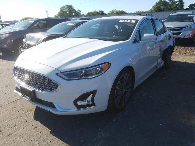 Photo 2 from auction – 2019 FORD FUSION TIT with VIN 3FA6P0D9XKR207020
