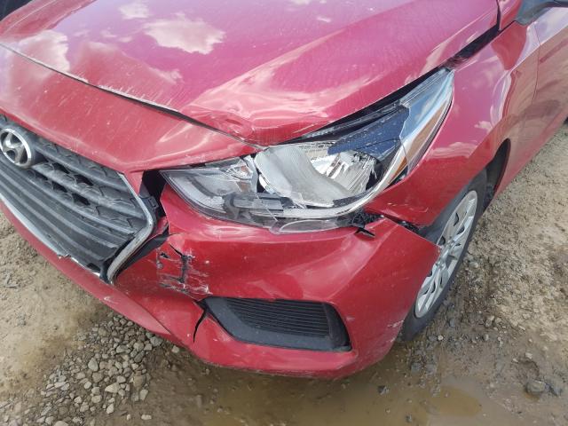 Photo 9 from auction – 2018 HYUNDAI ACCENT SE with VIN 3KPC24A33JE006889