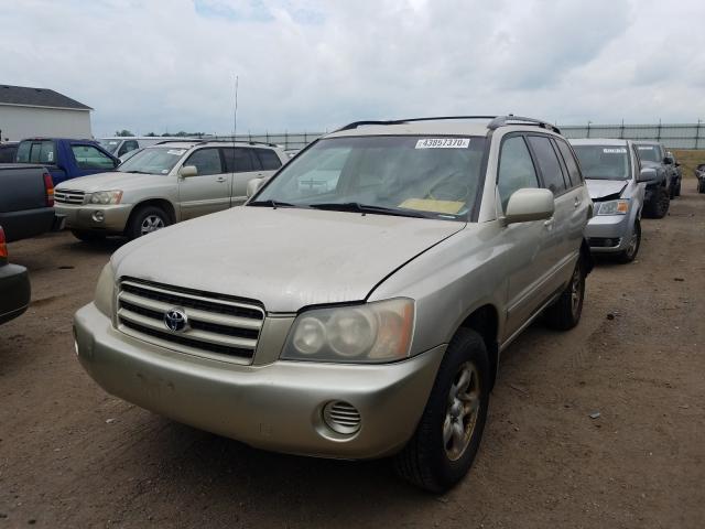 Photo 2 from auction – 2001 TOYOTA HIGHLANDER with VIN JTEHD21A110001312