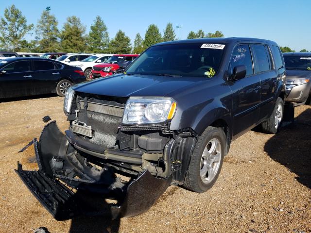Photo 2 from auction – 2012 HONDA PILOT EX with VIN 5FNYF4H47CB058127