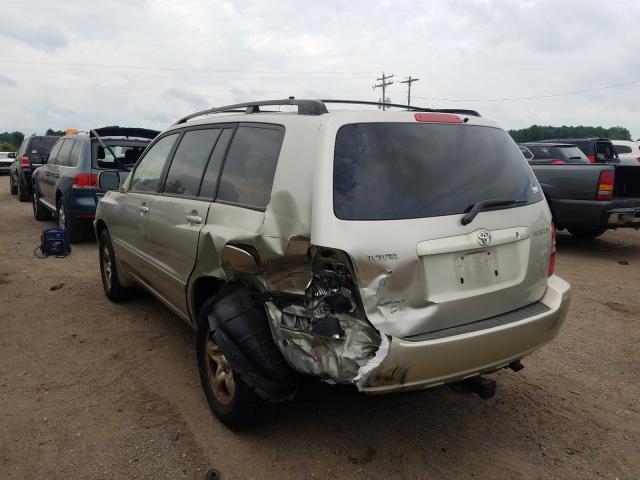 Photo 3 from auction – 2001 TOYOTA HIGHLANDER with VIN JTEHD21A110001312