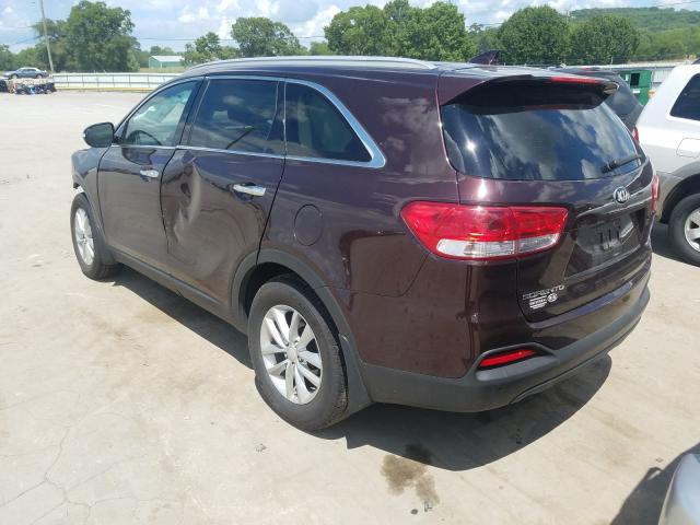 Photo 3 from auction – 2016 KIA SORENTO LX with VIN 5XYPG4A33GG019835
