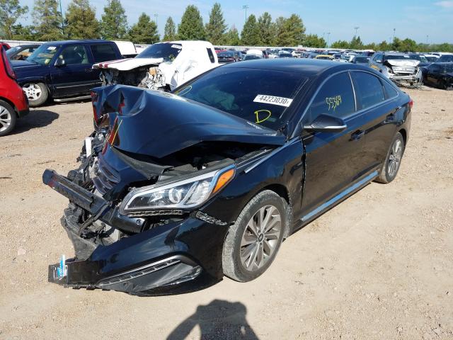 Photo 2 from auction – 2017 HYUNDAI SONATA SPO with VIN 5NPE34AF2HH485196