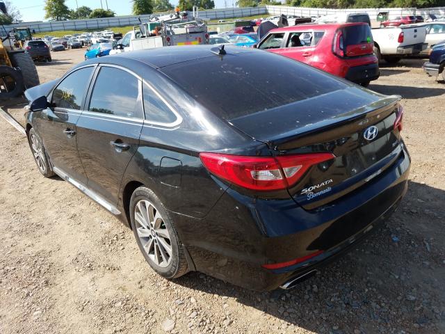 Photo 3 from auction – 2017 HYUNDAI SONATA SPO with VIN 5NPE34AF2HH485196