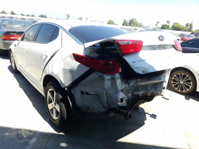 Photo 3 from auction – 2015 KIA OPTIMA LX with VIN KNAGM4A77F5593225