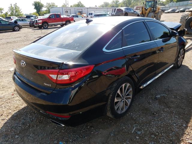 Photo 4 from auction – 2017 HYUNDAI SONATA SPO with VIN 5NPE34AF2HH485196